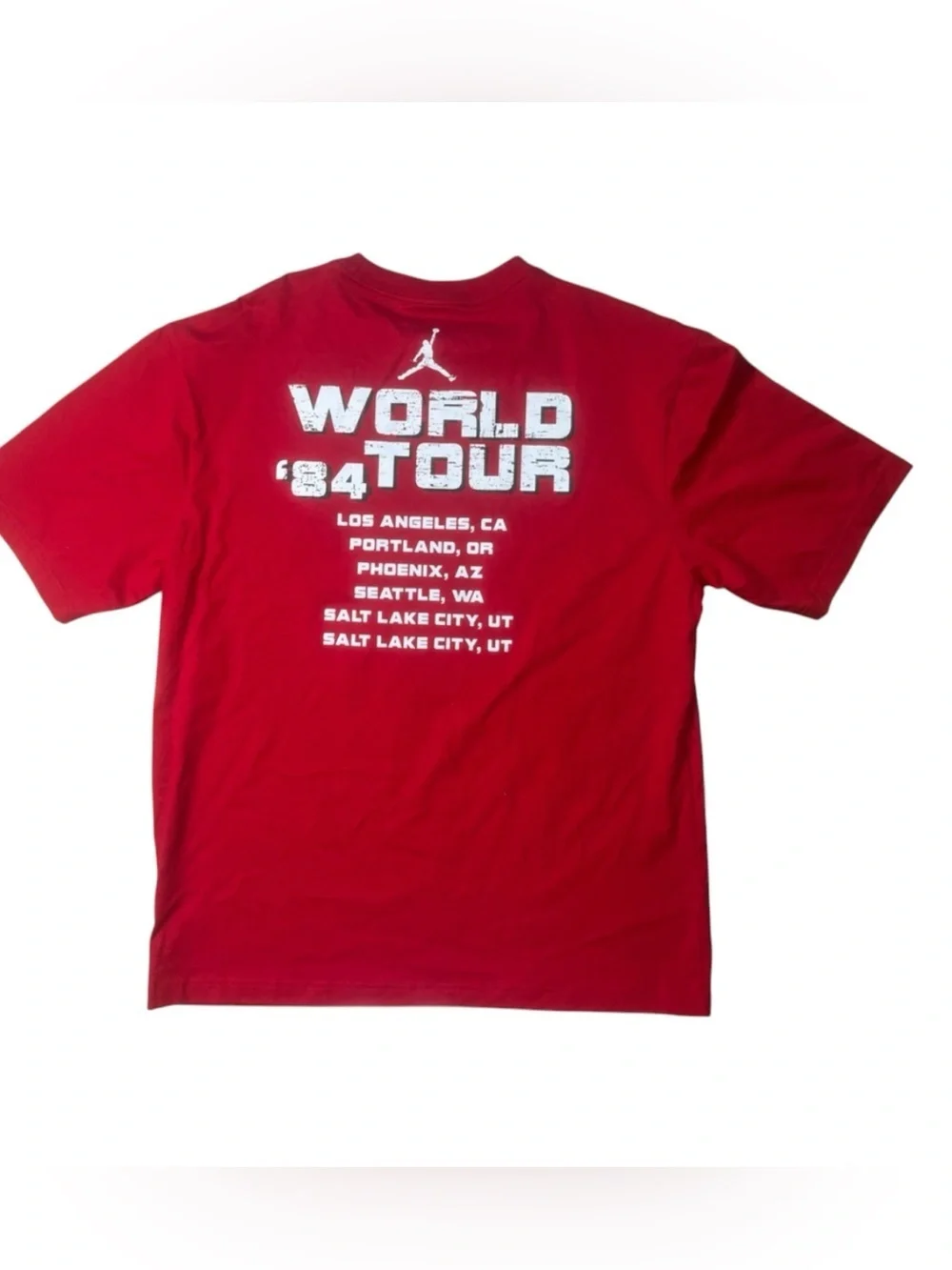 Sz Various Jordan Red World Tour Trophy Graphic
